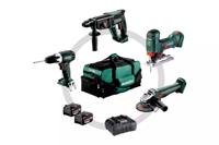 Metabo Accu-comboset 3.1.1 | 18V | Incl. Accu's en lader | Incl. gereedschapstas - 685235000