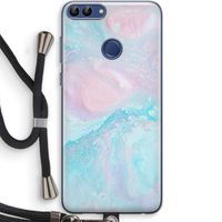 Fantasie pastel: Huawei P Smart (2018) Transparant Hoesje met koord