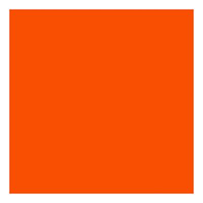 Creativ Company Textile color semi-dekkende textielverf - neon oranje, 500ml
