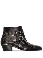 Chloé bottines Susanna 30 mm cloutées - Noir