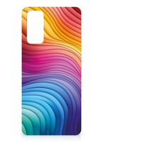 TPU Hoesje voor Samsung Galaxy S20 FE Regenboog - thumbnail