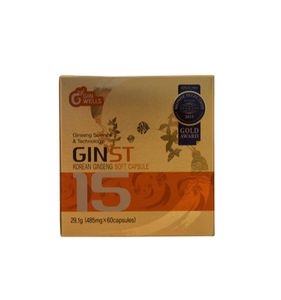 Ginst15 Korean ginseng soft capsules