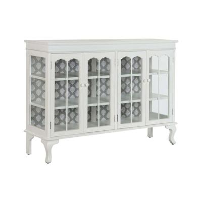 Dressoir DKD Home Decor Wit Kristal Spar 142,5 x 40,5 x 101,5 cm