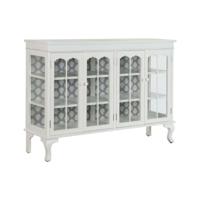 Dressoir DKD Home Decor Wit Kristal Spar 142,5 x 40,5 x 101,5 cm