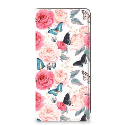 Samsung Galaxy A71 Smart Cover Butterfly Roses