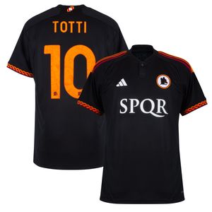 AS Roma SPQR 3e Shirt 2023-2024 + Totti 10