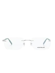 Montblanc lunettes de vue à monture rectangulaire MB0221O - Vert