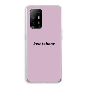 kwetsbaar: Oppo A95 5G Transparant Hoesje