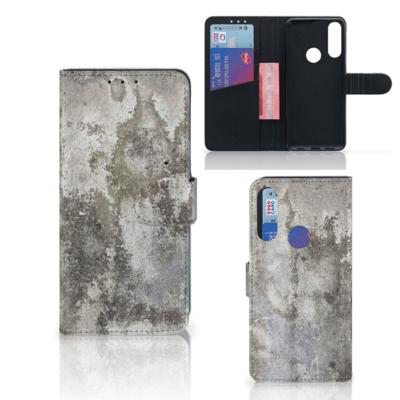Alcatel 1S 2020 | Bookcase | Beton Print