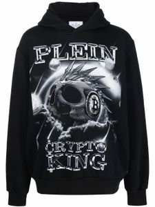 Philipp Plein hoodie 'Crypto King' - Noir