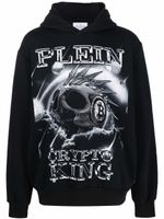 Philipp Plein hoodie 'Crypto King' - Noir - thumbnail