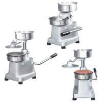 VidaXL Hamburgerpersmachine met 500 scheidingsbladen 13 cm aluminium