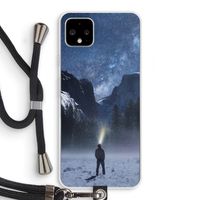 Wanderlust: Pixel 4 XL Transparant Hoesje met koord