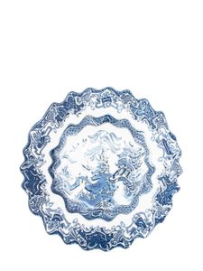 Seletti x Diesel Living assiette Willow Wave (21 cm) - Bleu