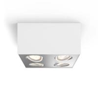 Philips WarmGlow LED Box plafond-/wandspot, 4x - thumbnail