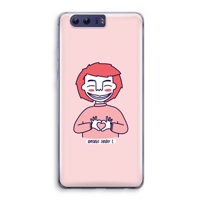 Hartje: Honor 9 Transparant Hoesje