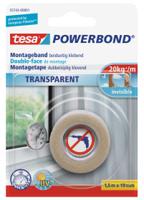 tesa 55744-00001-02 55744-00001-02 Montagetape tesa Powerbond Transparant (l x b) 5 m x 19 mm 1 stuk(s)