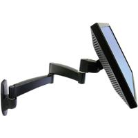 Ergotron Wall Mount Arm 200 Series Monitor-wandbeugel 1-voudig 25,4 cm (10) - 68,6 cm (27) Zwart Kantelbaar, Zwenkbaar, Roteerbaar - thumbnail