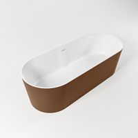 Mondiaz Noble vrijstaand bad 180x75cm kleur rust/talc