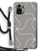 Magic pattern: Xiaomi Redmi Note 10S Transparant Hoesje met koord