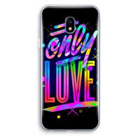 Only Love: Samsung Galaxy J3 (2017) Transparant Hoesje