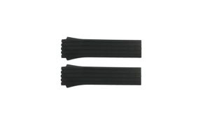 Horlogeband Lotus 15336 / 15336-F Rubber Zwart 19mm
