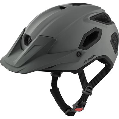 Olympic Sportswear Alpina sports mtb helm comox 57-62 mat grijs