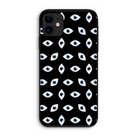 Eyes pattern: iPhone 11 Biologisch afbreekbaar hoesje