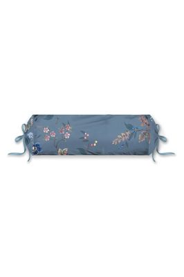 Pip Studio Kawai Flower Roll Sierkussen Blauw 22 x 70 cm