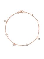 DE BEERS bracelet My First De Beers en or rose 18ct pavé de cinq diamants - thumbnail