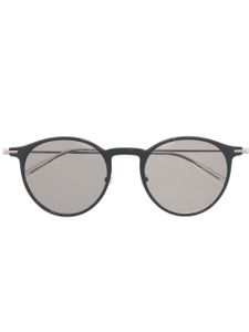 Montblanc lunettes de soleil MB0097S à monture ronde - Noir