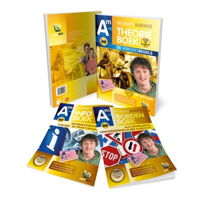 Scooter Theorieboek 2025 met CBR Infoboek en Bordenboek