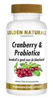 Golden Naturals Cranberry & Probiotica Capsules