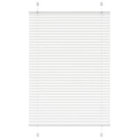 VidaXL Plissé rolgordijn 85x150 cm stofbreedte 84,4 cm polyester wit