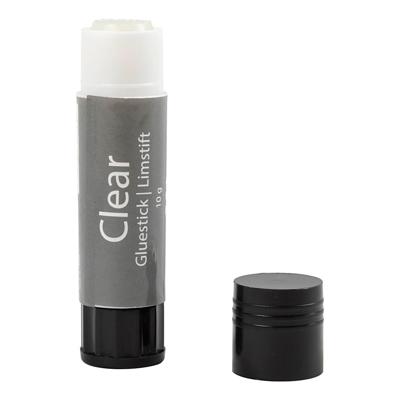 Creativ Company Transparante lijmstift rond, 10 gram