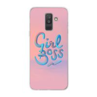 Girl boss: Samsung Galaxy A6 Plus (2018) Transparant Hoesje