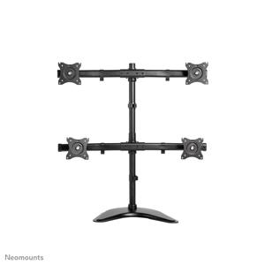 Neomounts NM-D335D4BLACK bureausteun voor flatscreens