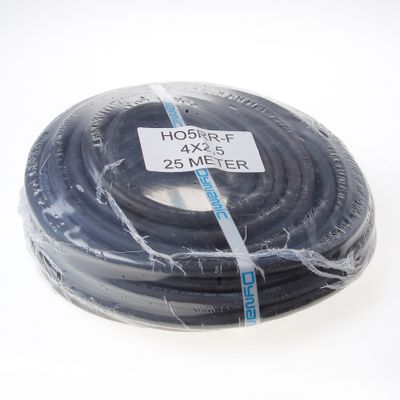 Kabel neopr.zwart 4x2.5 (10m)