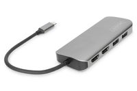 Digitus DA-70884 USB-C dockingstation Geschikt voor merk (dockingstation): Universeel Chromebook, Chromebook, Lenovo Thinkpad, MacBook, MacPro, Surface, - thumbnail