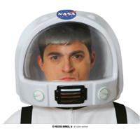 Helm Astronaut Nasa Wit Volwassen - thumbnail
