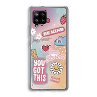 Positivity: Samsung Galaxy A42 5G Transparant Hoesje Positivity: Samsung Galaxy A42 5G Transparant Hoesje