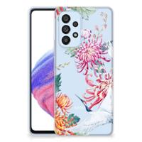 Samsung Galaxy A53 5G | TPU Hoesje | Bird Flowers