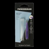 Tweezerman Mini slant tweezer blooming lilac 1 Stuks