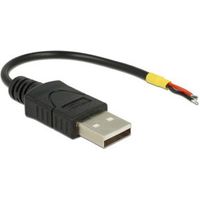 DeLOCK 85250 USB-kabel 0,1 m USB 2.0 USB A Zwart - thumbnail