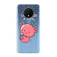 Love You A Lotl: OnePlus 7T Transparant Hoesje