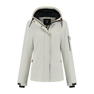 Travelin&apos; Women - softshell jacket - Zand - Maat XXL