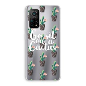 Cactus quote: Xiaomi Mi 10T 5G Transparant Hoesje