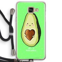 Avocuddle: Samsung Galaxy A5 (2016) Transparant Hoesje met koord