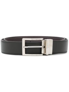 Scarosso ceinture à boucle carrée - Noir