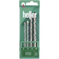 Heller Tools Power 3000 16873 1 Beton-spiraalboren set 4-delig 5 mm, 6 mm, 8 mm, 10 mm Gezamenlijke lengte 120 mm Cilinderschacht 1 set(s) - thumbnail